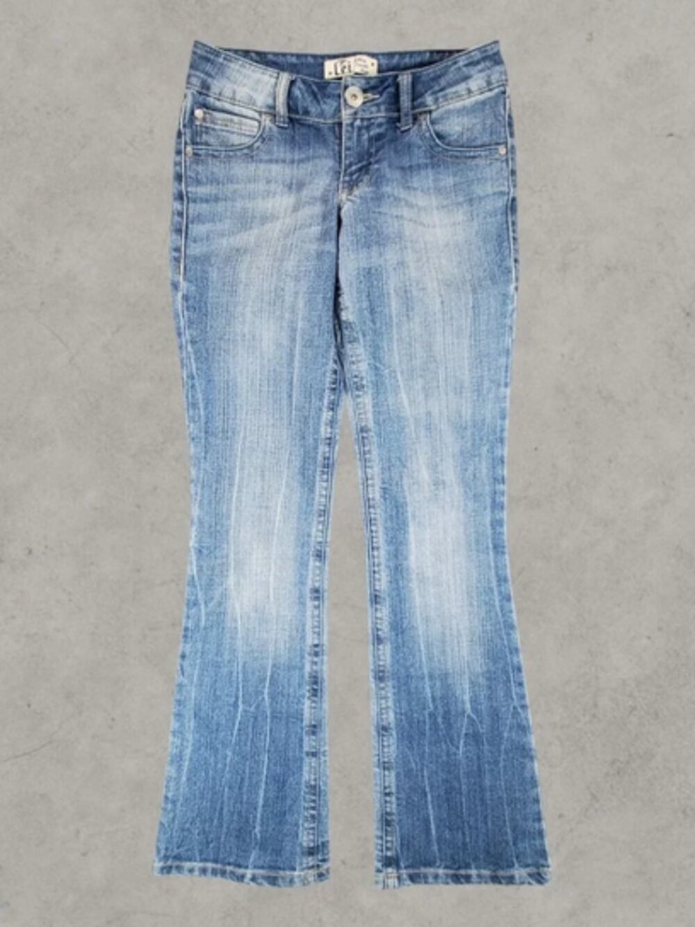 l.e.i. Ashley Trouble Low Rise Flare Jeans